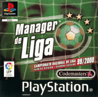 Manager De Liga PAL Playstation PAL box art